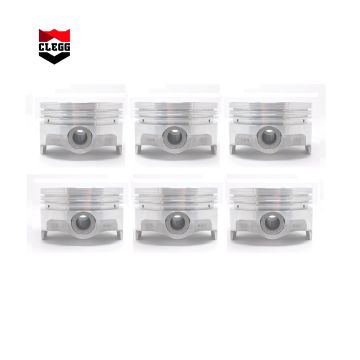 Jeep 4.0L Stroker Forged Pistons - 9.3:1 Compression Ratio By Icon (IC944)